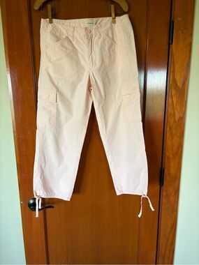G.H. Bass & Co. Pale Pink Cotton Pants, Size 8